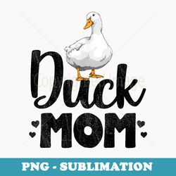 duck mom funny water duckling s - png sublimation digital download