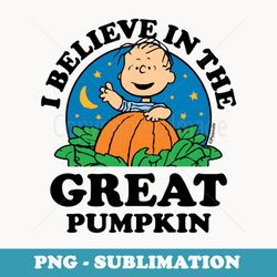peanuts - halloween - i believe in the great pumpkin