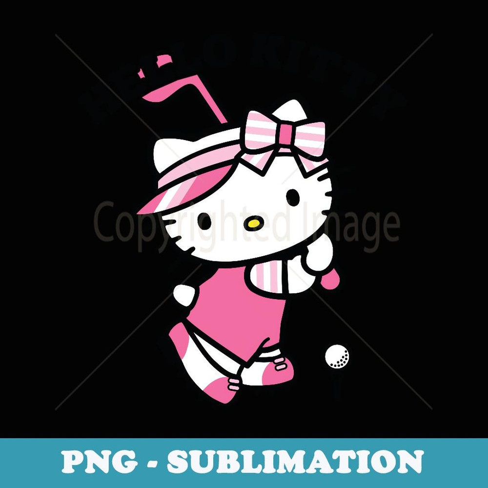 Hello Kitty Golf - Trendy Sublimation Digital Download