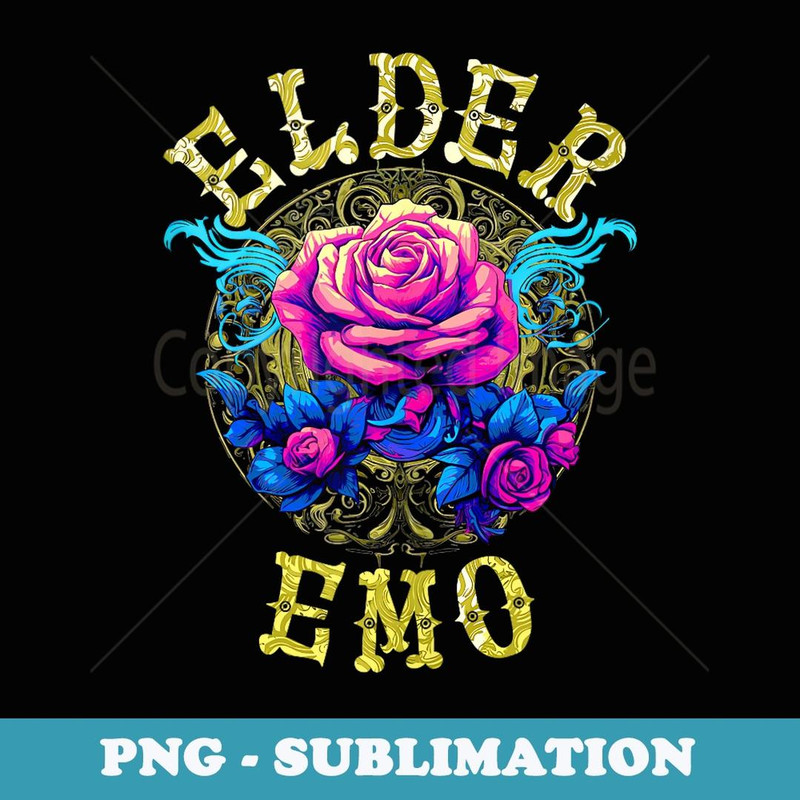 Respect Your Elder Emo - Concert-Inspired Cool and Classic u - Premium Sublimation Digital Download