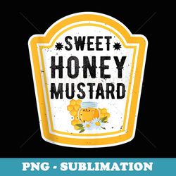 funny group halloween costume sweet honey mustard condiment - vintage sublimation png download