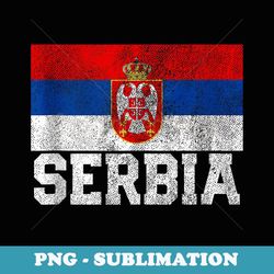 serbian serbia flag national pride family roots country - unique sublimation png download
