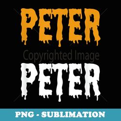 peter peter pumpkin eater halloween costume - digital sublimation download file