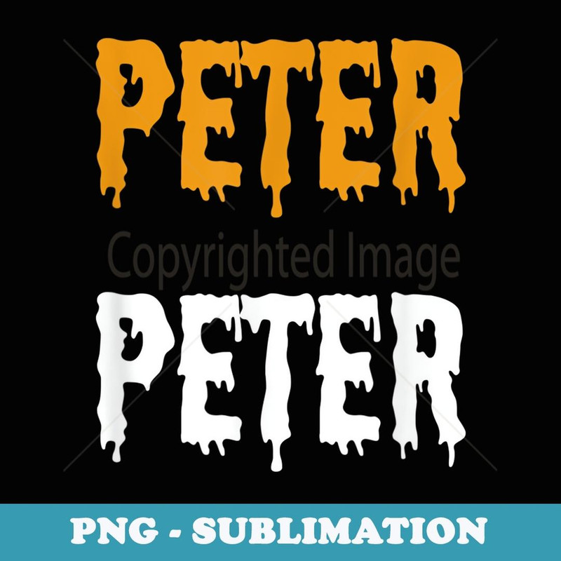 Peter Peter Pumpkin Eater Halloween Costume - Digital Sublimation Download File