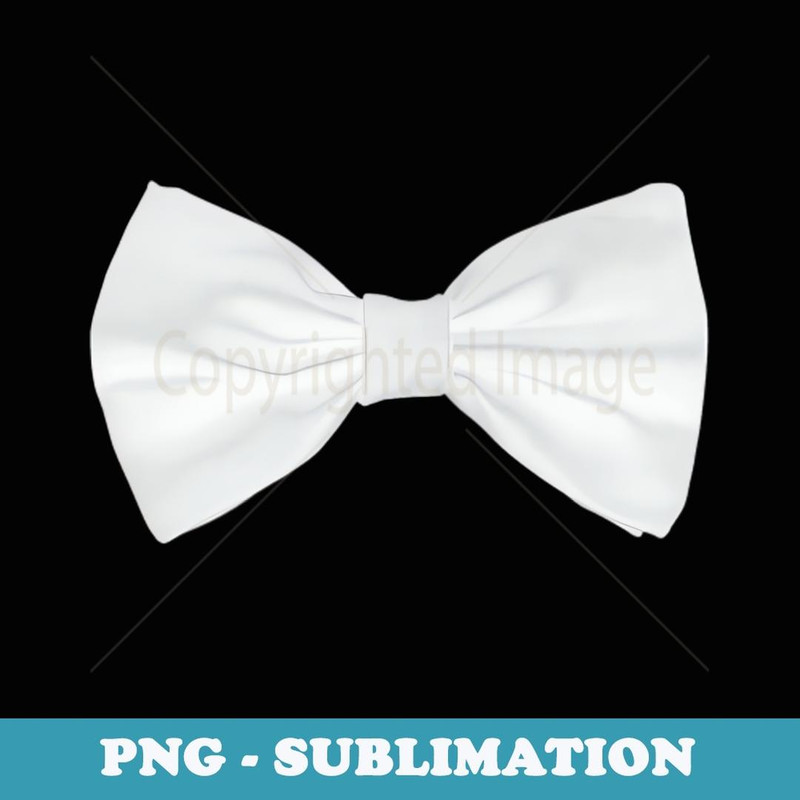 Gentlemanlike Funny Fake Bow-Tie Tuxedo - Exclusive PNG Sublimation Download