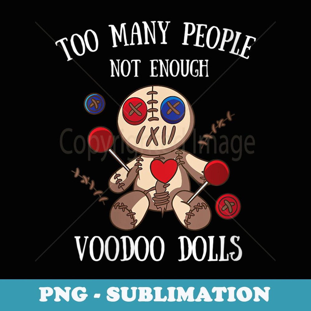 s Halloween Voodoo Doll Witch Costume - Premium Sublimation Digital Download