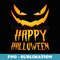 Cool Halloween Costume Party Bad Jack-O-Lantern Pumpkin Face - Sublimation PNG File