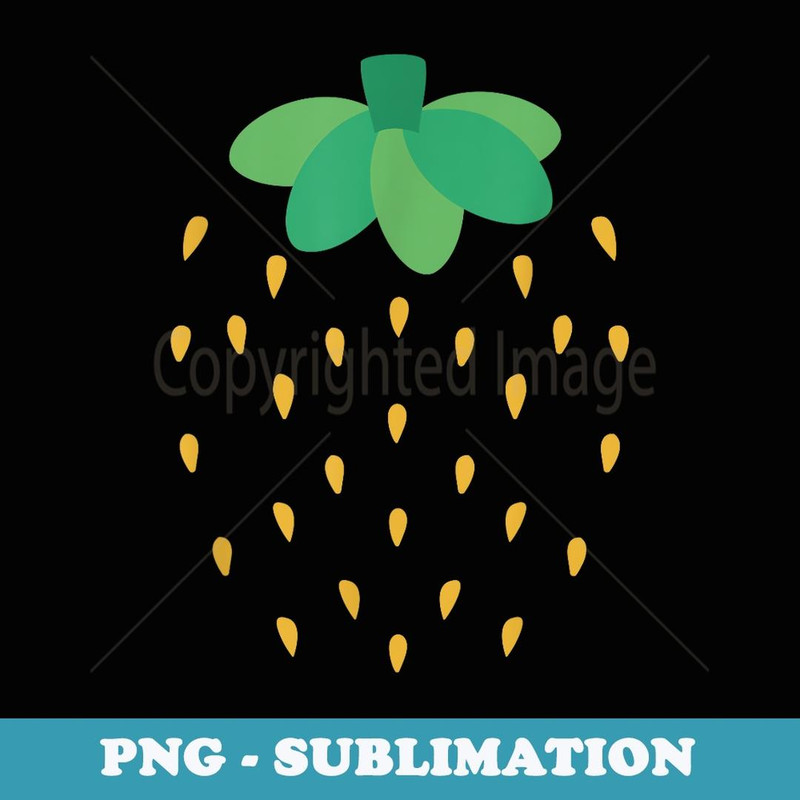 Strawberry Lazy Strawberry Costume Halloween - Premium Sublimation Digital Download