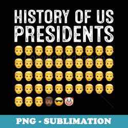 history of us presidents icon funny - elegant sublimation png download