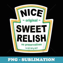 relish costume matching ketchup mustard mayonnaise group - premium sublimation digital download