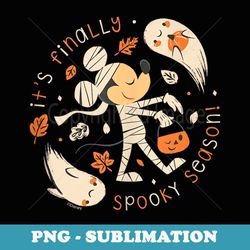 disney mickey mouse halloween itu2019s finally spooky season! - sublimation png file