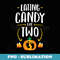 Funny Halloween Pregnancy Announcement Eating Candy For Two - Exclusive PNG Sublimation Download
