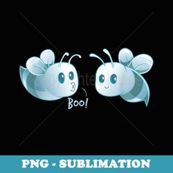 boo bees halloween ghost bee here for the boos funny ghosts - png sublimation digital download