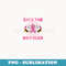 Cute Save The Boo Bees Halloween Breast Cancer Pink Ribbon - Exclusive PNG Sublimation Download
