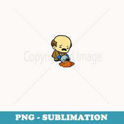 oh no i spilled my chili pot funny cute cartoon - professional sublimation digital download