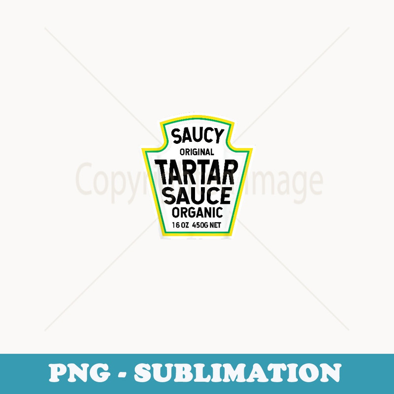 Tartar Sauce Easy Halloween Costume Matching Group Couples - Premium PNG Sublimation File
