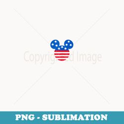 disney mickey mouse americana - png sublimation digital download