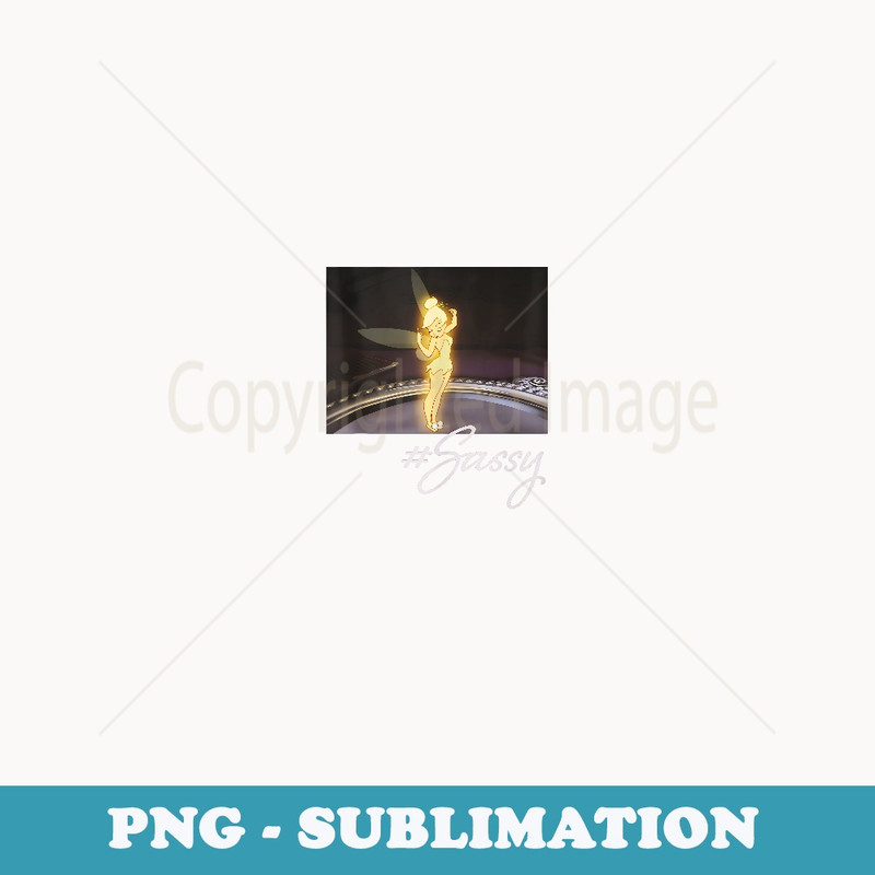 Disney Peter Pan Tinker Bell Sassy Portrait - Decorative Sublimation PNG File