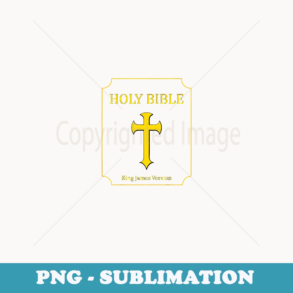 HOLY BIBLE homemade easy last minute Halloween lazy costume - Creative Sublimation PNG Download