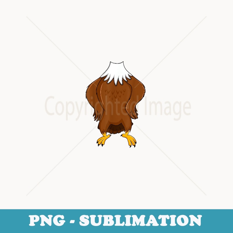 Eagle Costume for Halloween Bald Eagle Animal - Signature Sublimation PNG File