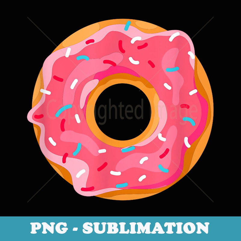 Donut Halloween Costume - Signature Sublimation PNG File