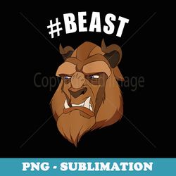 disney beauty and the beast hashtag beast portrait - png sublimation digital download