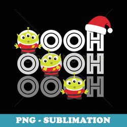 disney pixar toy story aliens oooh oooh oooh holiday - creative sublimation png download