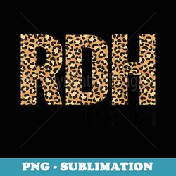 rgno leopard registered dental hygienist rdh 2021 graduate - elegant sublimation png download