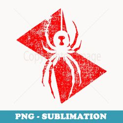 s black widow spider - signature sublimation png file
