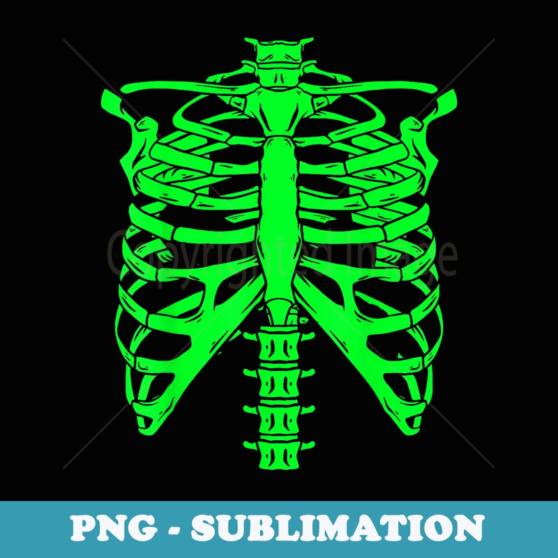 Halloween Skeleton - Modern Sublimation PNG File