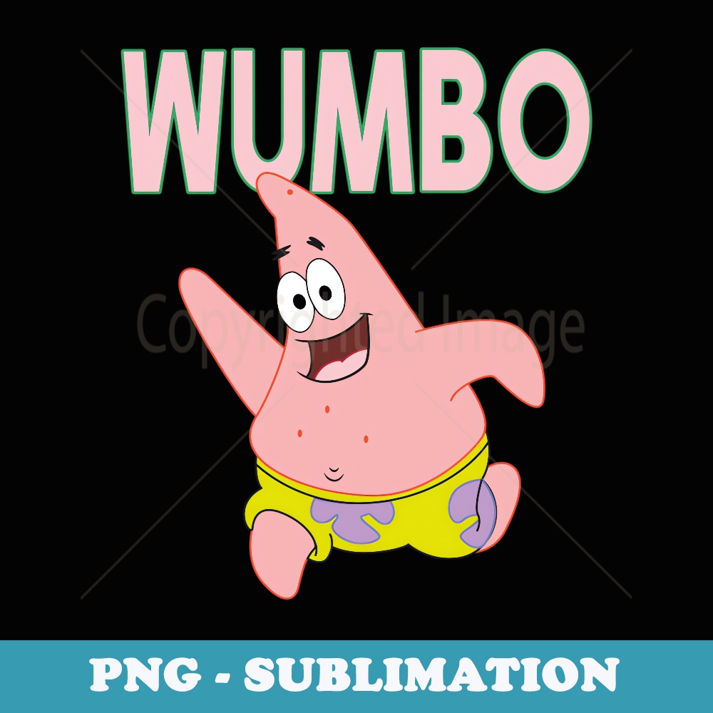Mademark x SpongeBob SquarePants - Patrick Star - Wumbo - Modern Sublimation PNG File