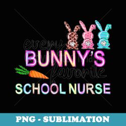 funny every bunny's favorite school nurse happy easter day - png sublimation digital download