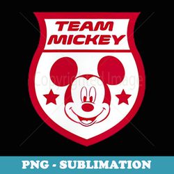 disney mickey and friends mickey japan left chest badge - artistic sublimation digital file