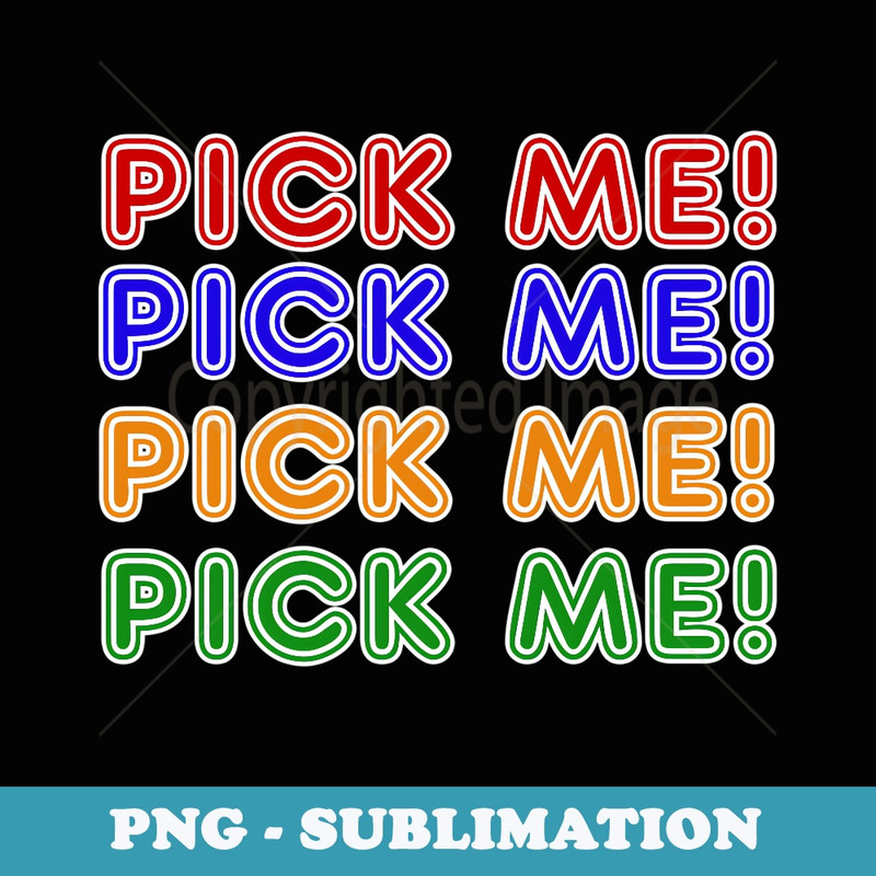 Game Show Buzzers Pick Me Game Show Host Costume - High-Resolution PNG Sublimation File
