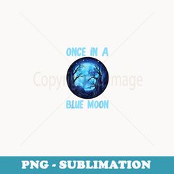 halloween costume for women once in a blue moon - artistic sublimation digital file