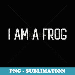 halloween i am a frog funny frogs lover i heart frog - artistic sublimation digital file