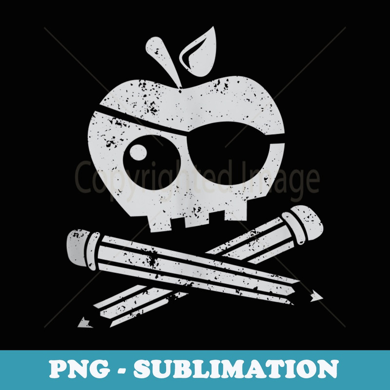 Pirate Teacher - Sublimation Digital Download