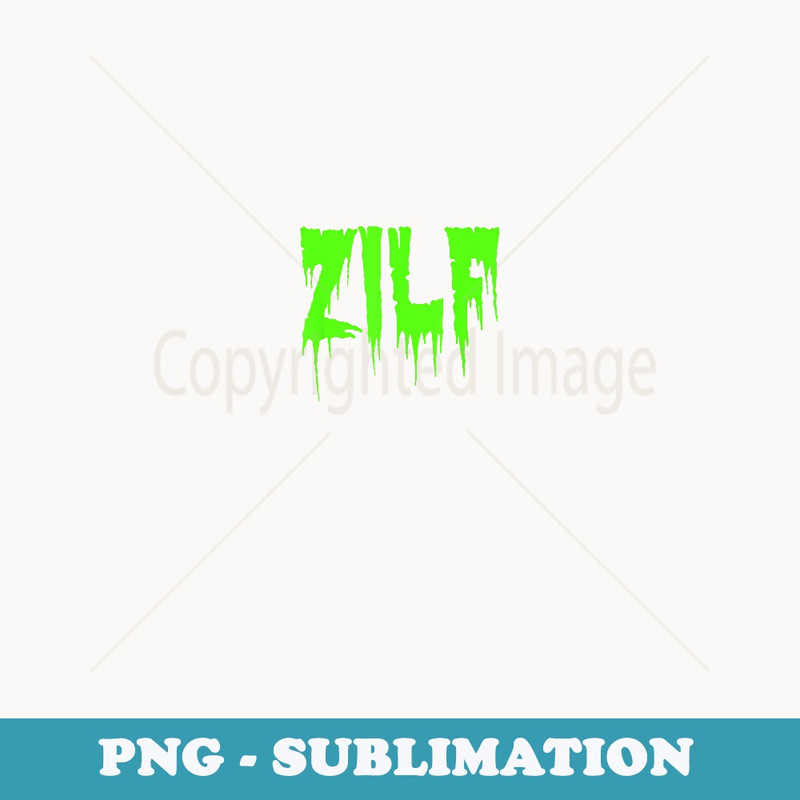 Halloween Zilf Sexy Zombie Funny Joke Fancy Dress - Artistic Sublimation Digital File