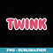 Twink - PNG Sublimation Digital Download