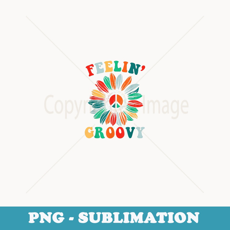 PEACE SIGN LOVE 60s 70s Tie Dye Hippie Halloween Costume - Premium Sublimation Digital Download