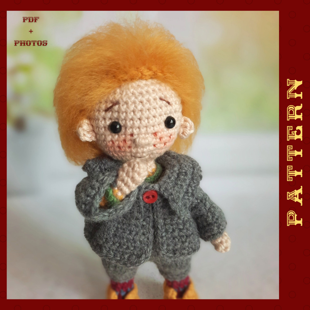 Badi The Crochet Doll Pattern Amigurumi Crochet Boy Doll PDF In English Tutorial 2