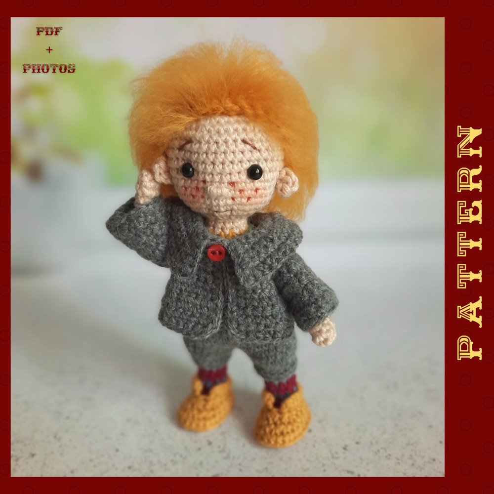 Badi The Crochet Doll Pattern Amigurumi Crochet Boy Doll PDF In English Tutorial 3