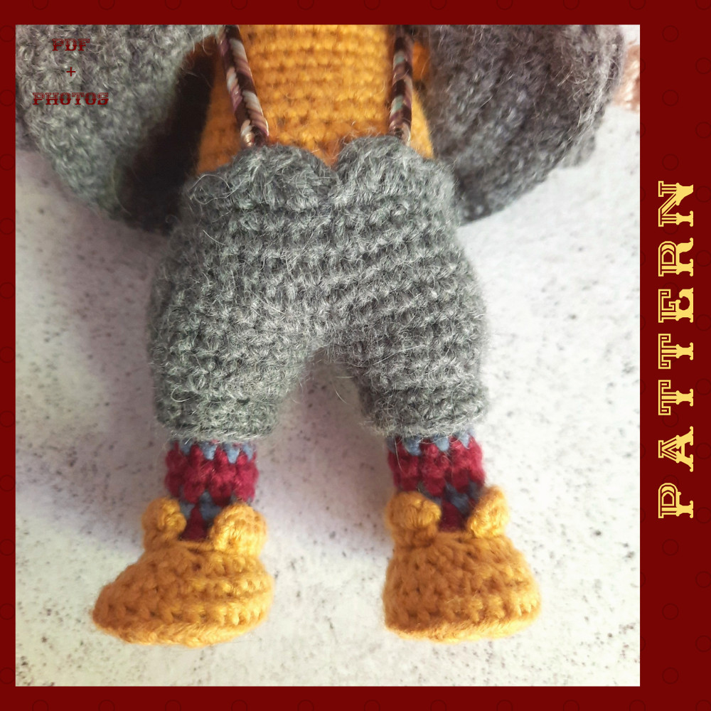 Badi The Crochet Doll Pattern Amigurumi Crochet Boy Doll PDF In English Tutorial 11