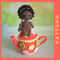 Amigurumi Teapot With TeaDoll Lil Teabag PDF Crochet Pattern In English 1