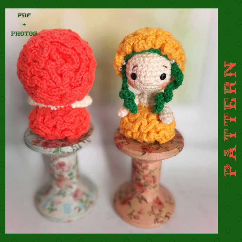 Carnation The Doll Crochet Flower Fairy Easy To Follow Tutorial English PDF Easy Flower Crochet Patterning 2