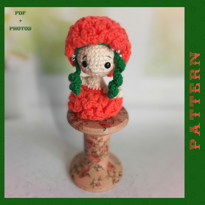 Carnation The Doll Crochet Flower Fairy Easy To Follow Tutorial English PDF Easy Flower Crochet Patterning 8