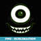 Disney Pixar Monsters Inc. Mike Wazowski Eye - Sublimation PNG File