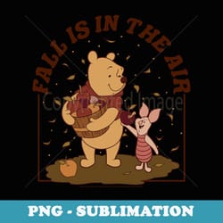 disney winnie the pooh thanksgiving fall is in the air - instant sublimation digital download