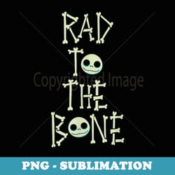 amazon essentials nightmare before christmas rad to the bone - signature sublimation png file