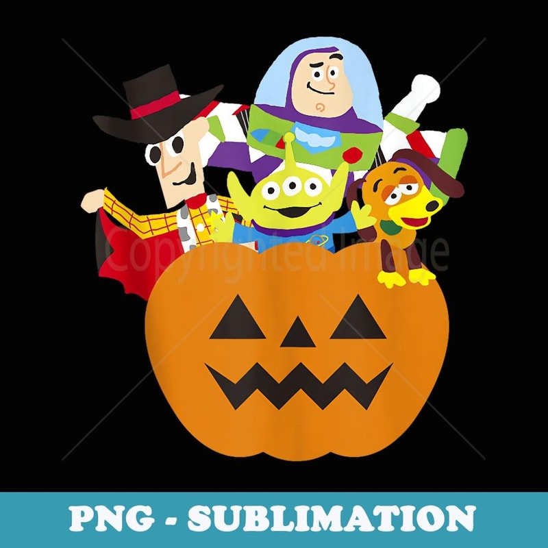 Disney Pixar Toy Story Halloween Simple art - PNG Transparent Sublimation Design